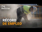EPA Segundo Trimestre | Récord de 22,7 millones de ocupados y paro por debajo del 10% | RTVE