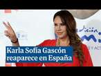 Las palabras de Karla Sofía Gascón tras reaparecer en España: "Estoy muy feliz"