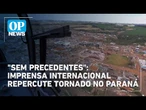 "Sem precedentes": Desastre no Paraná ganha destaque em jornais internacionais | O POVO News