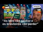 Canal que empurra bets na Copa deveria dividir a conta do prejuízo, diz Sakamoto