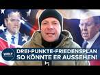 UKRAINE-KRIEG: Drei-Punkte-Plan für den Frieden - Worüber USA und Russland jetzt verhandeln!