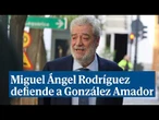 Miguel Ángel Rodríguez defiende a González Amador: "El presidente lo ha llamado defraudador confeso"