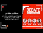 Assista ao debate entre os candidatos a presidente do PT