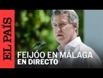 DIRECTO | Feijóo asiste a un acto del PP en Málaga junto al presidente de Andalucía, Juanma Moreno