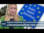 MIGRATION IN DEUTSCHLAND: Wahlkampf läuft heiß! CDU-Antrag im Bundestag - Merkel mischt sich ein