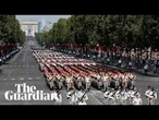 France holds annual Bastille Day parade in Paris