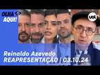 Reinaldo comenta sobre debate da Globo em SP e mais notícias I Olha Aqui Reapresentação