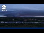 200,000 people flee out-of-control wildfires in France and Spain