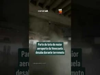 Teto de aeroporto na Venezuela desaba após fortes terremotos de magnitude 7,5