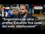 Eduardo Bolsonaro provoca reação hostil e se isola cada vez mais com pirraças | Ronilso Pacheco