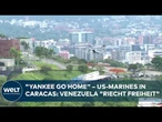 VENEZUELA: US-Marines landen mitten in Caracas - geteilte Reaktionen der Bevölkerung vor Ort