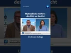 Prozess gegen mutmaßliche Helferin der NSU-Terrorgruppe #tagesschau #nachrichten #nsu