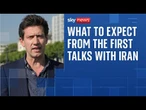 Britain, France and Germany due to meet with Iran