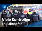 Bundesweit Kontrollen an deutschen Bahnhöfen – und Sperrung in Köln