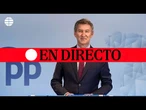 DIRECTO | Feijóo realiza una declaración institucional tras los escándalos del PSOE