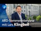 Bericht aus Berlin: Sommerinterview mit Lars Klingbeil, SPD-Vorsitzender