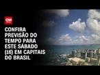 Chuva deve ser mais espaçada durante o verão, diz porta-voz do Climatempo | AGORA CNN