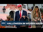 HALLOWEEN IM WEISSEN HAUS: US-Präsident Trump lädt Kinder zur Halloween-Feier in Washington ein!