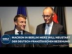 MERZ TRIFFT MACRON: Erster Besuch von Frankreichs Präsident! Diese Themen stehen auf dem Plan