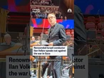 Renowned Israeli conductor Ilan Volkov speaks out against the war in Gaza
