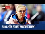 England Women's Euro 2025 squad announcement