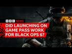 Did launching Black Ops 6 on Game Pass work for Call of Duty? | BBC News