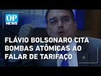 Flávio Bolsonaro cita bombas atômicas dos EUA contra o Japão ao fala sobre Brasil l O POVO News