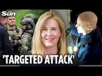 Urgent hunt for gunman who posed as fake cop to shoot dead Minnesota Rep Melissa Hortman