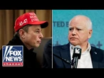 Elon Musk urged to file suit against Tim Walz after latest jab: 'Dangerous rhetoric'