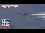 WATCH: Military conducts flyover above Parade of Sail