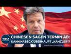 POLITIK: Chinesen sagen Robert Habeck Termin ab - EU Strafzölle färben auf Reise des Ministers ab!