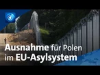 EU-Asylpakt: Polen nimmt nicht mehr Flüchtlinge auf