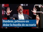 Bardem: primer actor en dejar la huella de su nariz en Hollywood