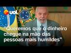 Lula anuncia plano de ampliar consignado: 'Criar um país de classe média'