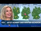 DEUTSCHLAND IM WINTER-SCHOCK: Schnee, Sturm, Glatteis und starker Frost ziehen über das Land!