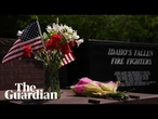Idaho community reeling after suspect in shooting of firefighters identified