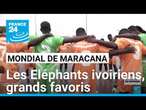 Premier Mondial de maracana à Abidjan : les Eléphants, grands favoris • FRANCE 24