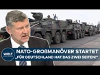 UKRAINE-KRIEG: Abschreckung gegen Russland - Nato startet Manöver! Bundeswehr hat Schlüssel-Aufgabe