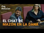 El CHAT de MAZÓN y sus CONSEJEROS en la INVESTIGACIÓN de la DANA |RTVE Noticias