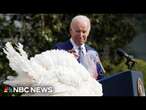 LIVE: Biden pardons turkeys ahead of Thanksgiving | NBC News