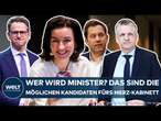 BUNDESTAGSWAHL: Kabinetts-Poker! Das sind die möglichen Kandidaten für Friedrich Merz' Regierung