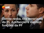 Hugo Motta tira Lei Antiterrorismo e negocia Marco Legal de Combate ao Crime Organizado