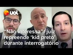 Juiz do STF reeprende 'kid preto' que diz que foi a Brasília para comprar móveis: 'Nada a ver'