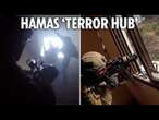 Israeli Special Ops troops raid Hamas 'terror hub' in Gaza destroying booby traps & rocket launchers