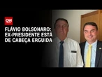 Ex-presidente está de cabeça erguida, diz Flávio Bolsonaro após prisão do pai | CNN NOVO DIA