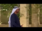 Meloni alza gli occhi in cielo dopo una battuta, l'accoglienza al Presidente emiratino Bin Zayed