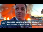 RASSISTISCHE KRAWALLE IN NORDIRLAND: Entfesselter Mob macht Jagd auf Migranten in Belfast