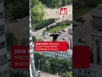 TAKIEGO WYCZYNU W POLSCE JESZCZE NIE BYŁO. „TRZEBA MIEĆ JAJA”. JAAN ROOSE I 180 METRÓW NAD WARSZAWĄ