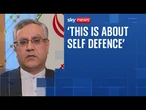 Iranian Ambassador to the UK reacts to Israeli strikes on Iran