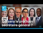 ONU : six candidats lancés dans la course à la tête de l’organisation • FRANCE 24